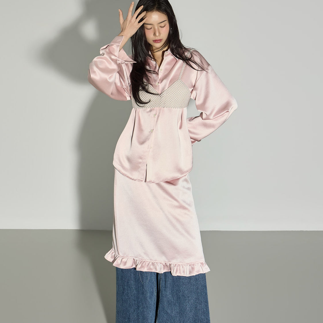 TP2325 Shirts and Skirt Set