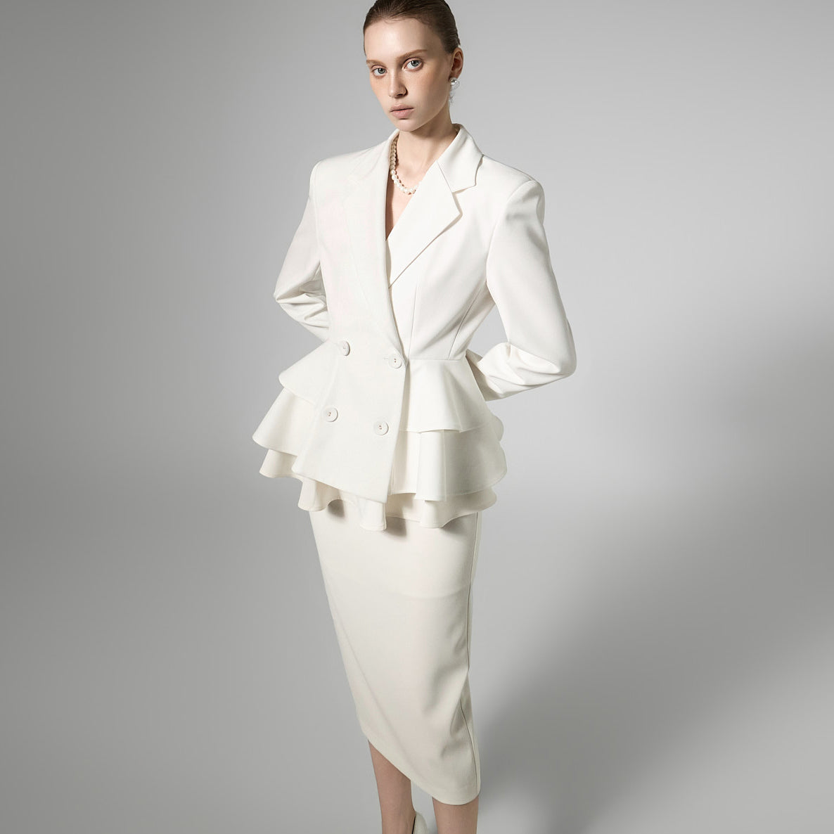 TP2336 Jacket and Skirt Set