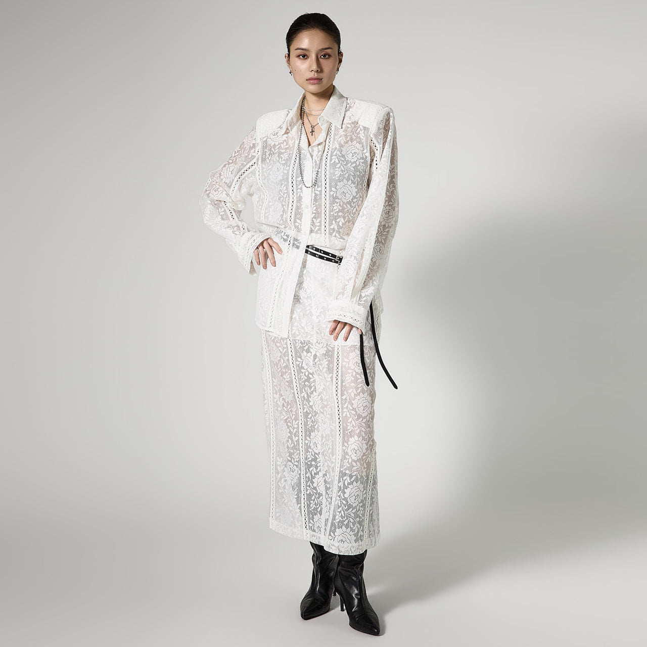 TP2344 Shirt and Skirt Set