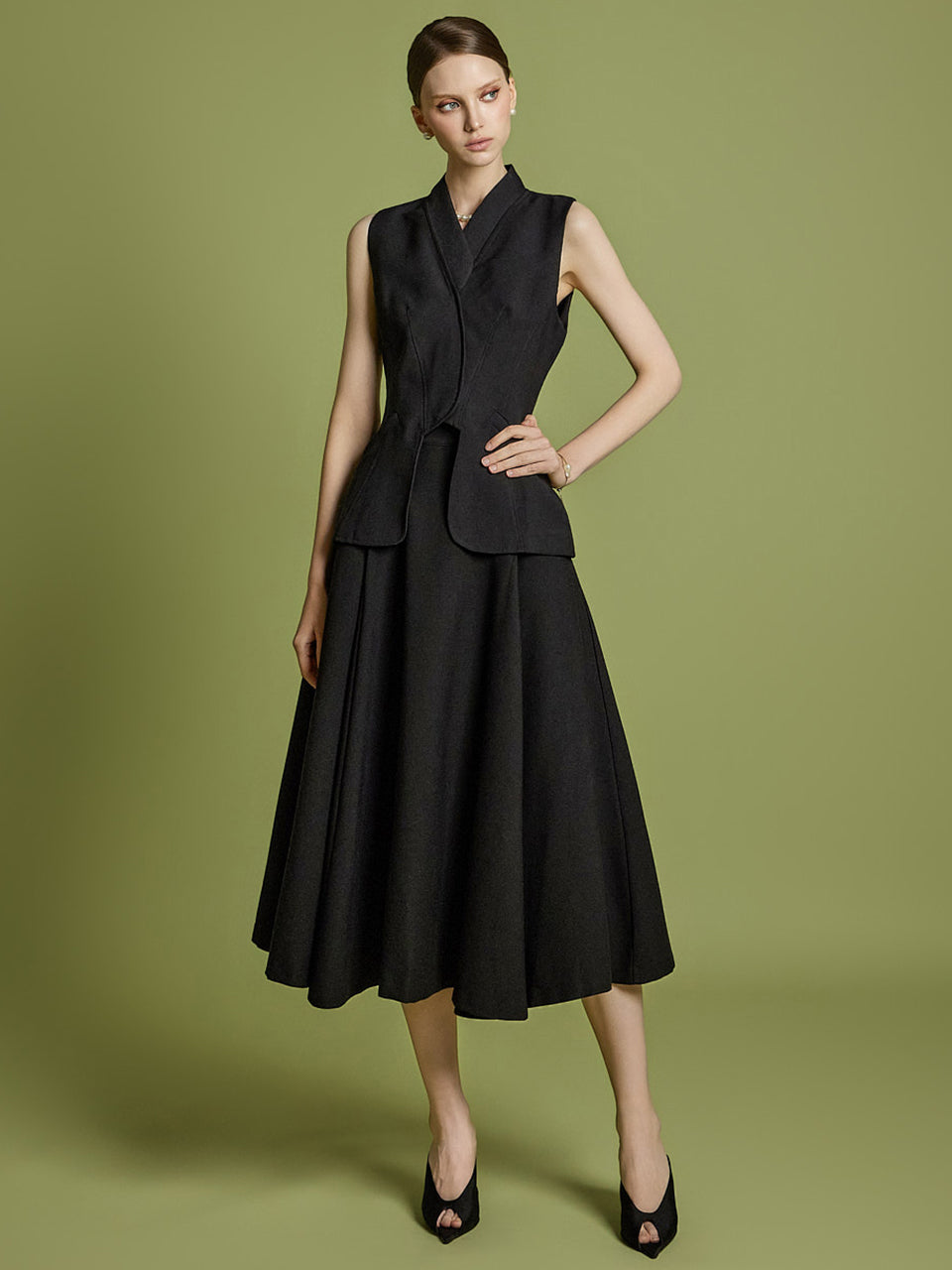 TP9148 ブラウス＆スカートセット