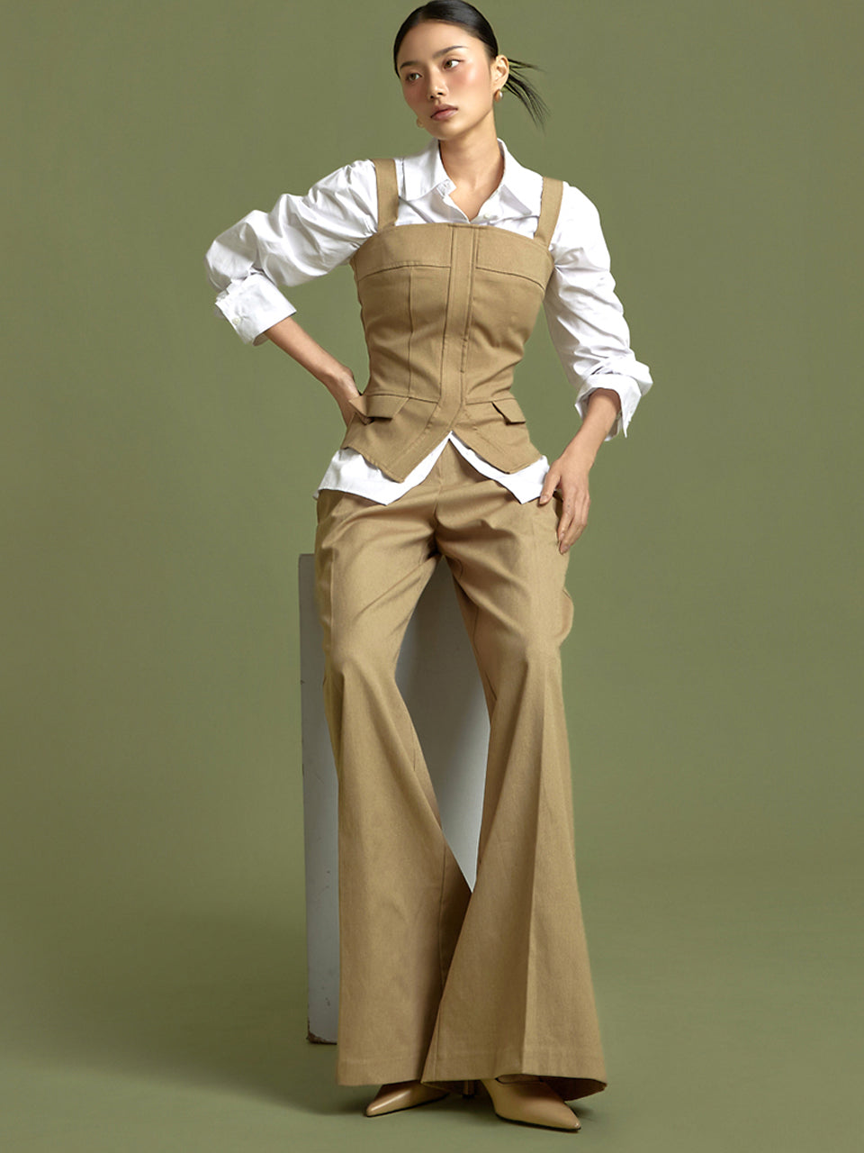 TP9172 无袖上衣和裤子套装