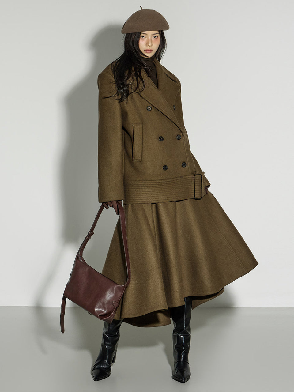 TP9195 Coat and Skirt Set