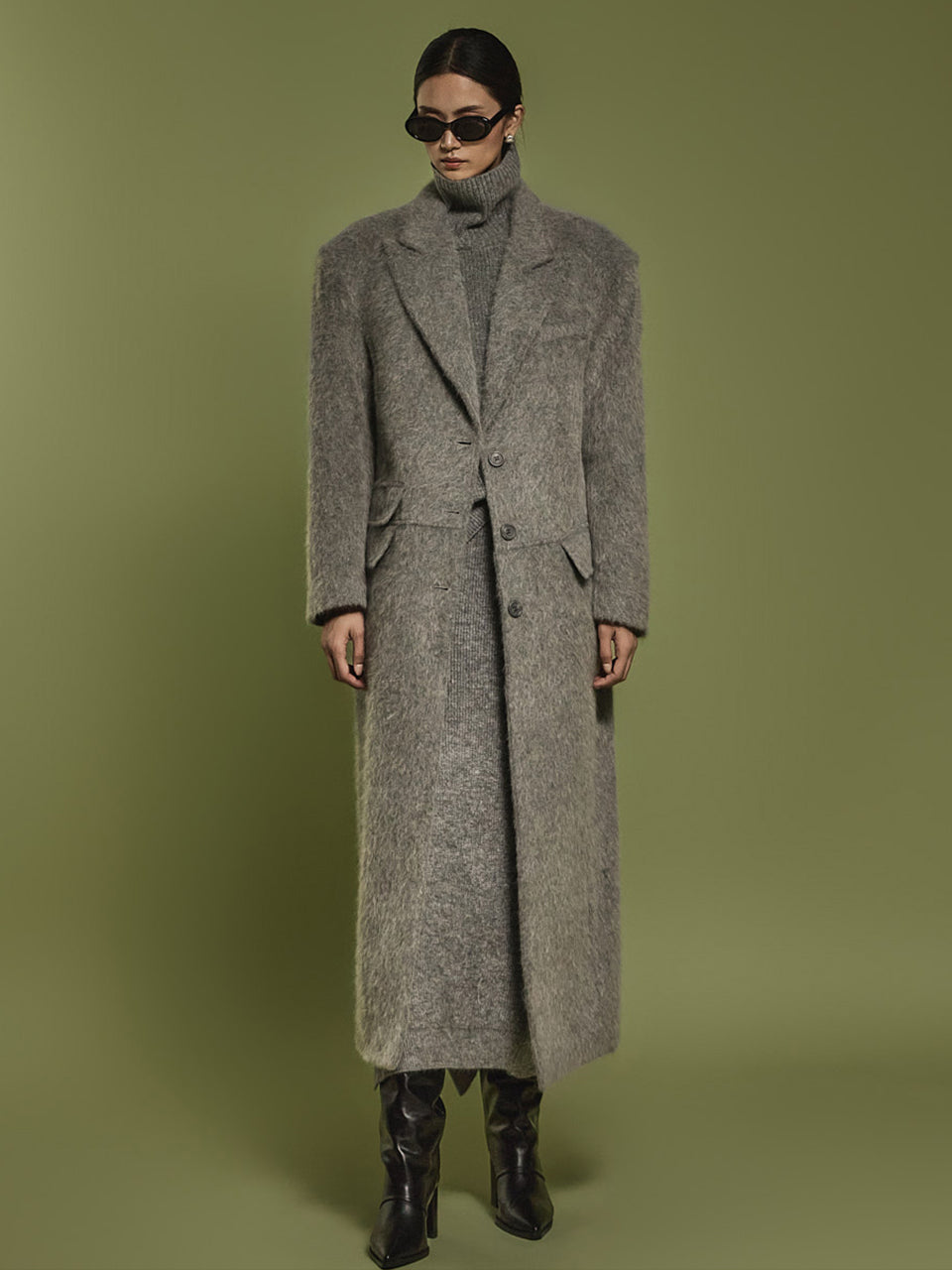 J2449 Wool Coat